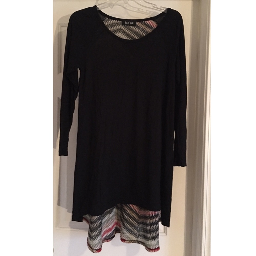 Hi-low tunic